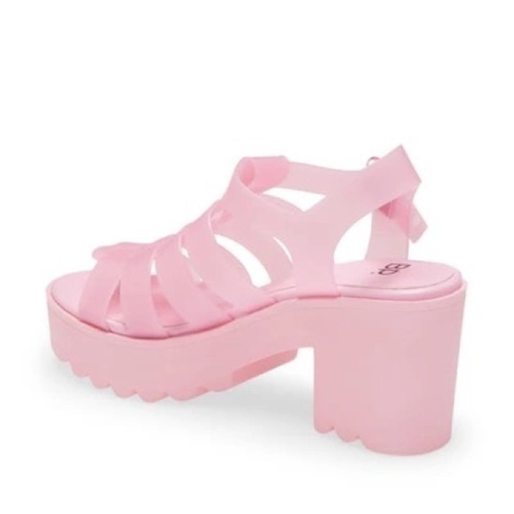 Bp Mazie Heeled Sandal In bubble gum pink - Picture 3 of 11